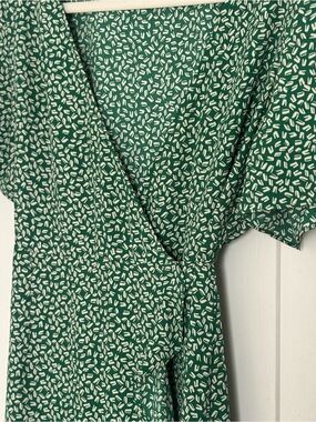 Socialite Teal-Green Abstract Print Blouse